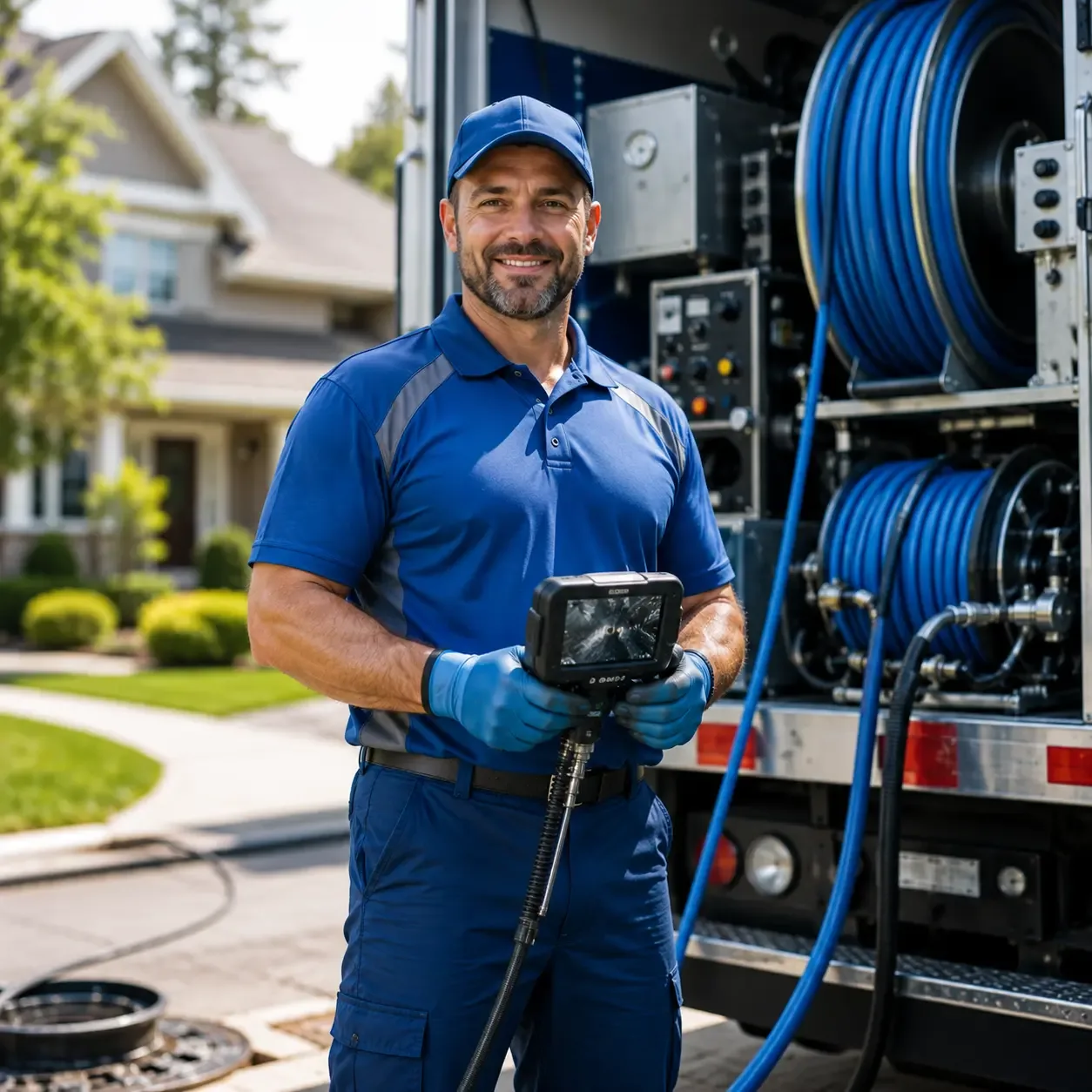 Local outdoor drain cleaning specialists in Midland, MD